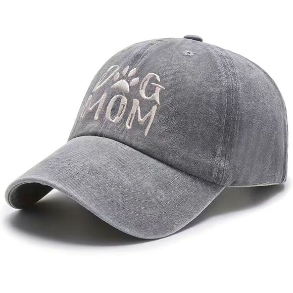 New Dog Mom Ponytail Baseball Hat - Multiple Colors Available - Picture 4 of 7